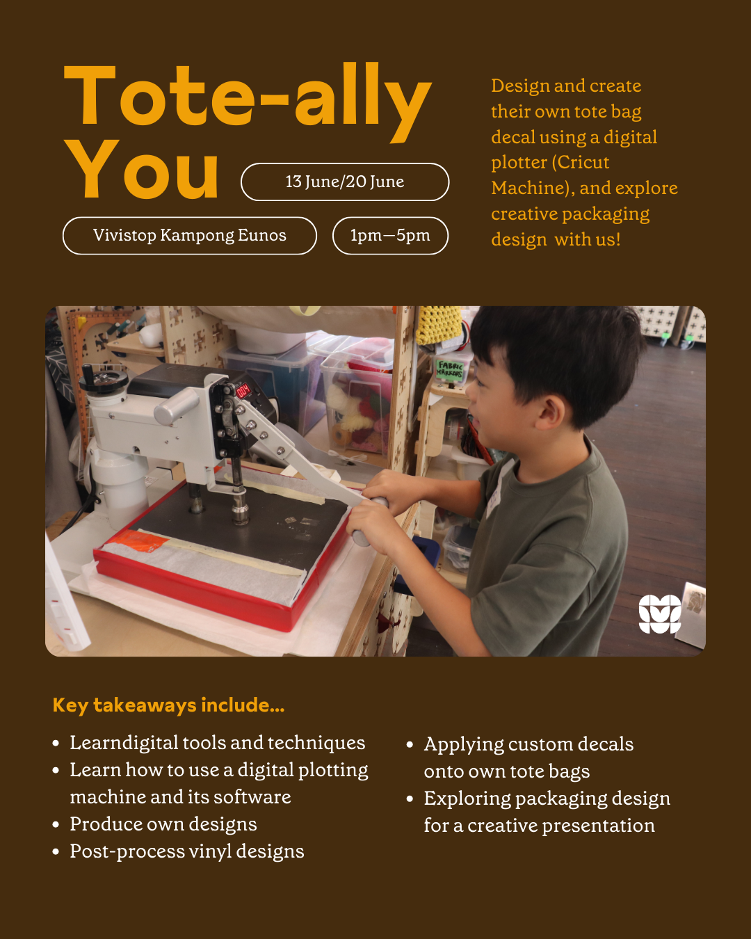 Kids Innovation Camp: Tote-Ally You
