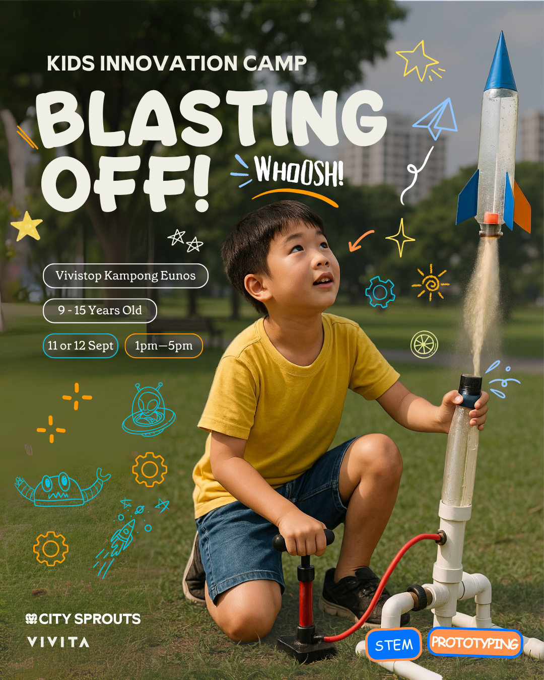 Kids Innovation Camp: Blasting Off!