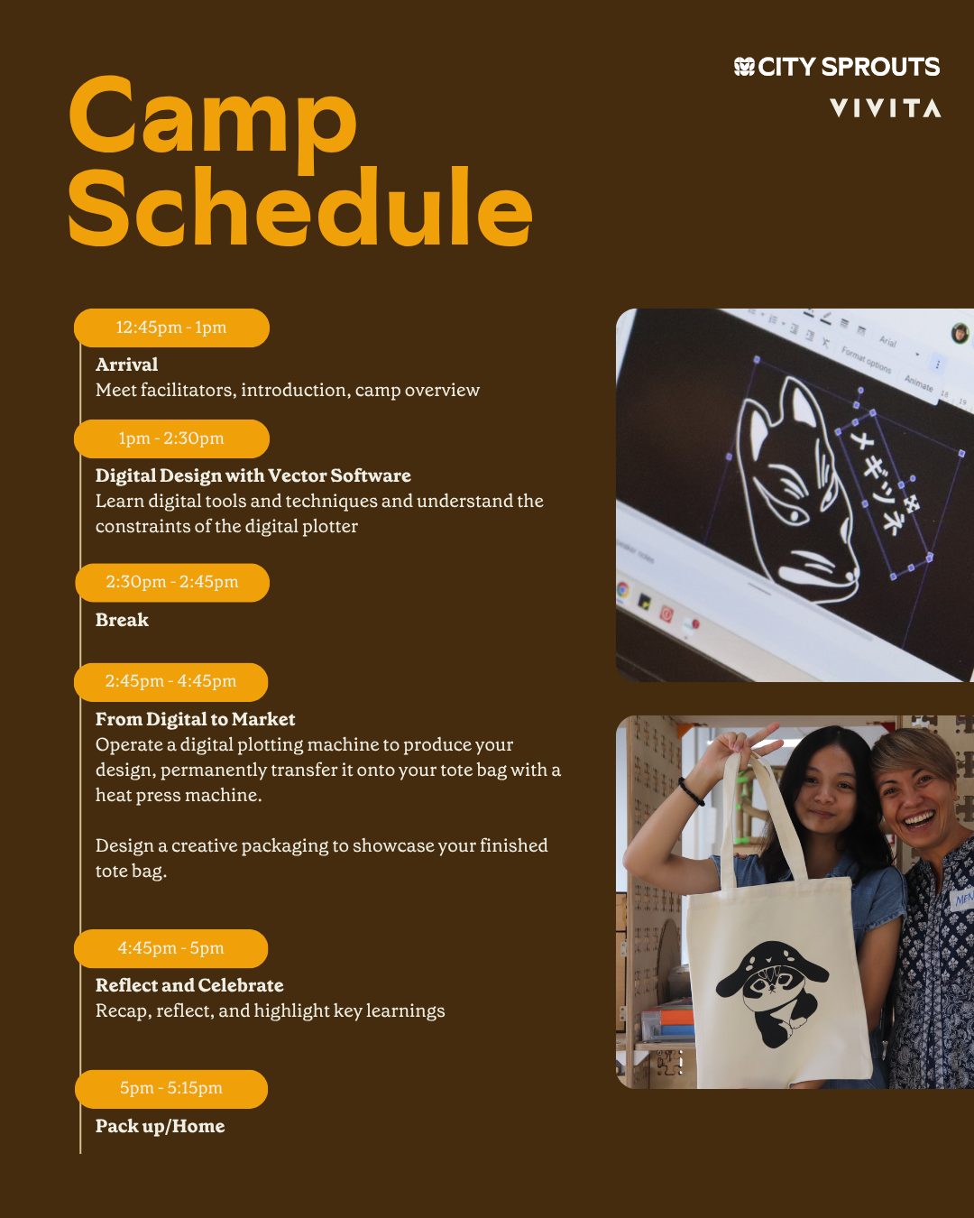 Kids Innovation Camp: Tote-Ally You