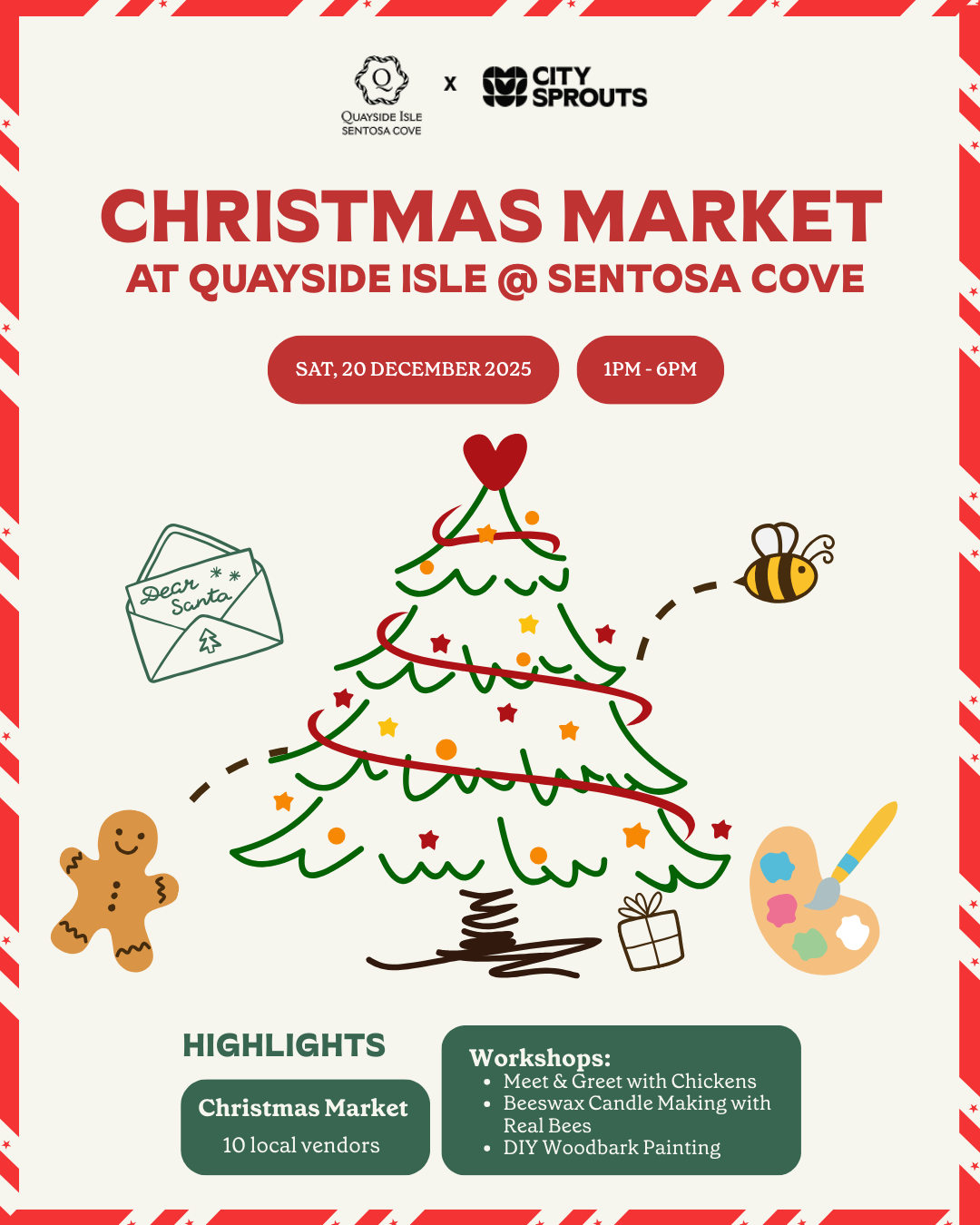 Christmas Market at Quayside Isle @ Sentosa Cove