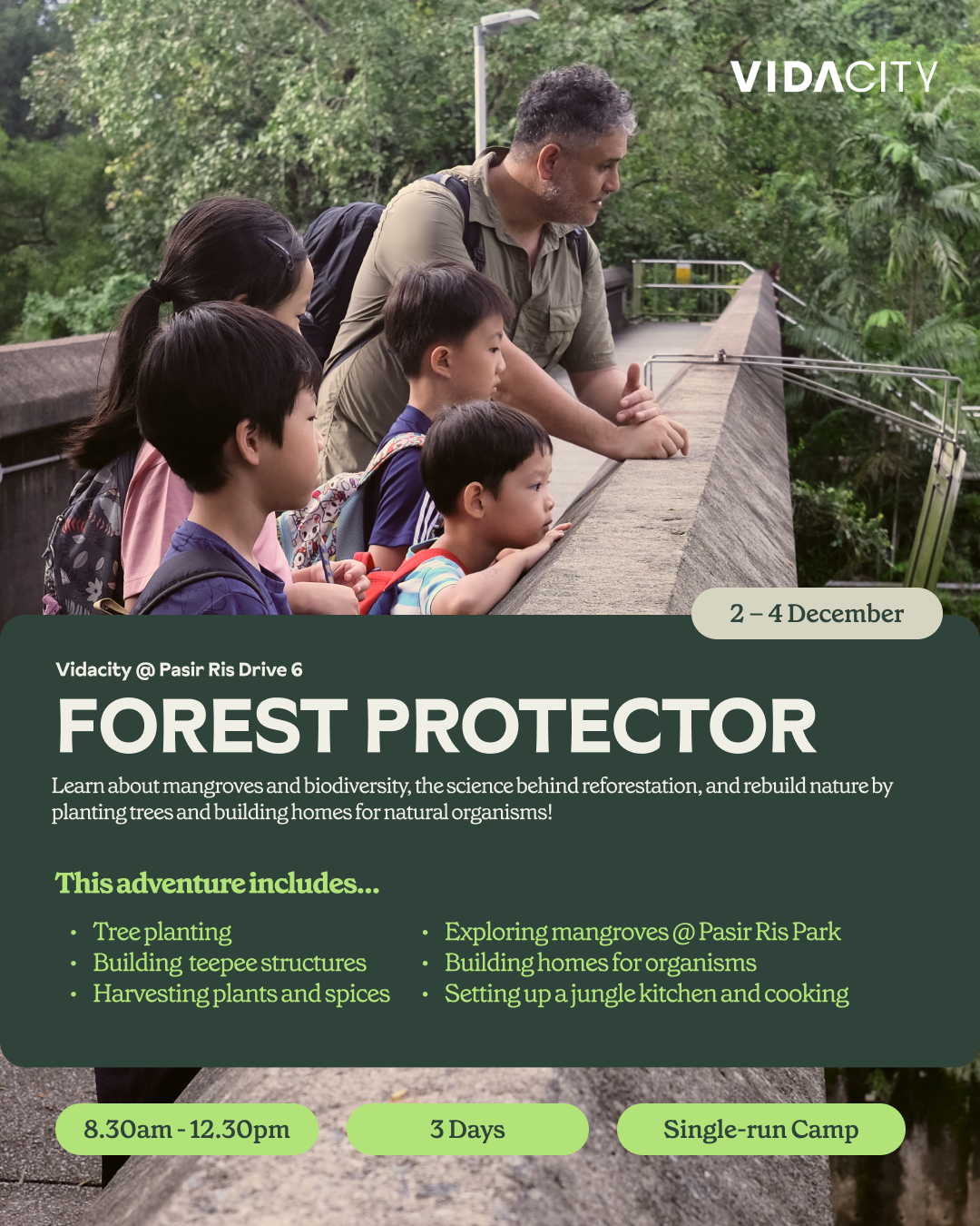 Kids Adventure Camp 2024: Forest Protector @Pasir Ris