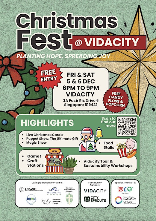 Christmas Fest @ Vidacity: Planting Hope, Spreading Joy