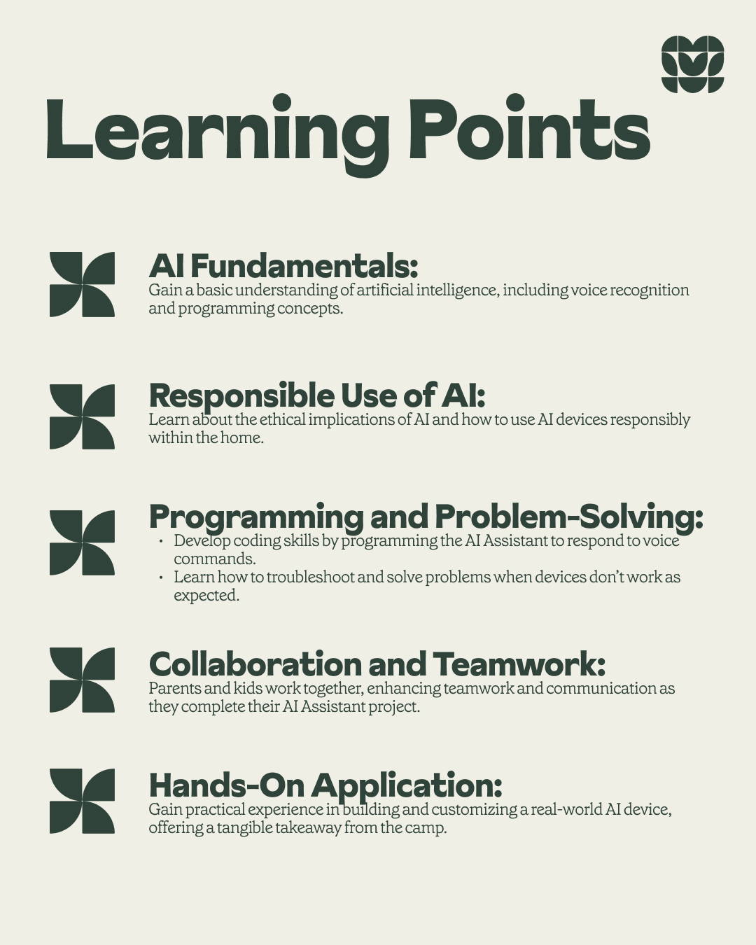 Kids Immersion into AI: Learn to Build an AI Assitant (Parent & Child Workshop)