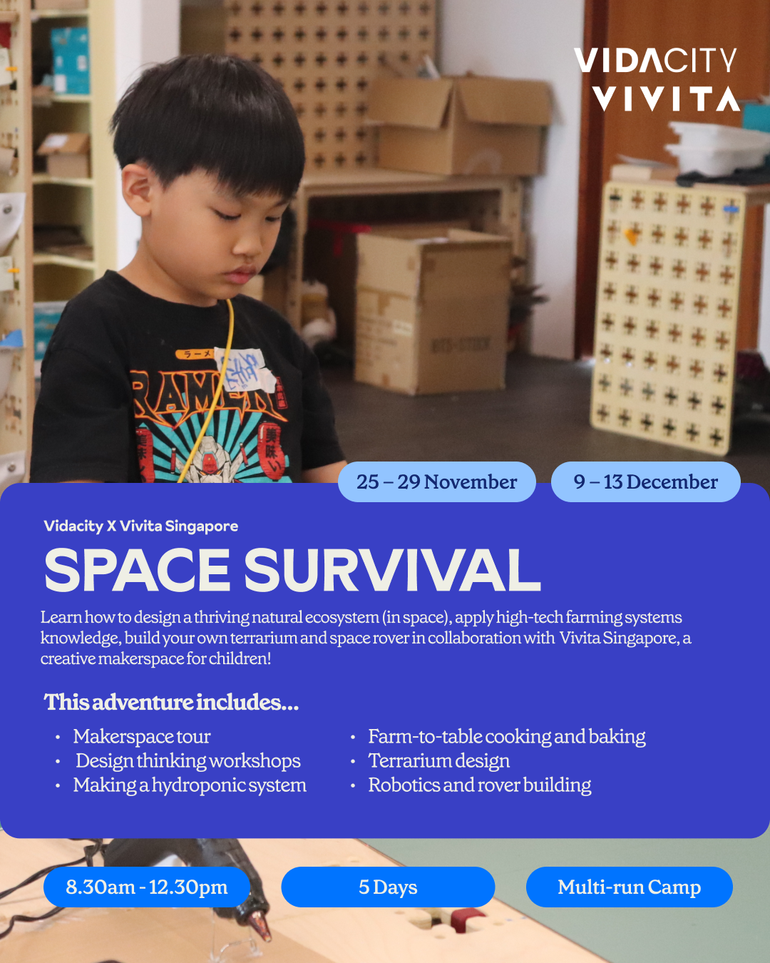 Kids Adventure Camp 2024: Space Survival @Pasir Ris