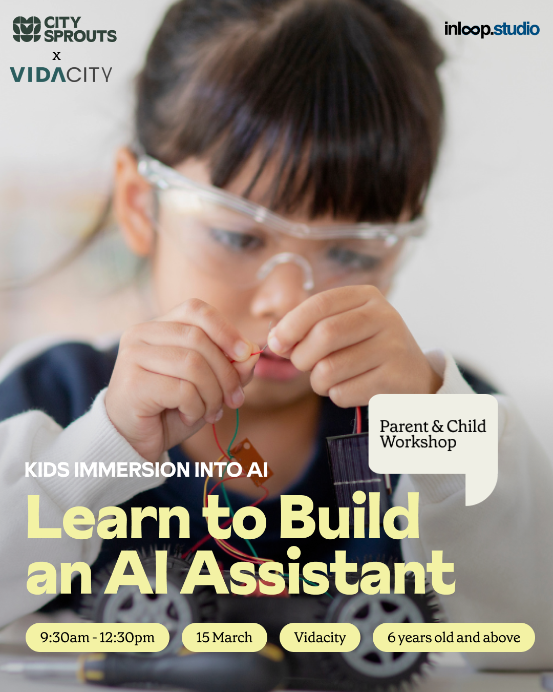 Kids Immersion into AI: Learn to Build an AI Assitant (Parent & Child Workshop)