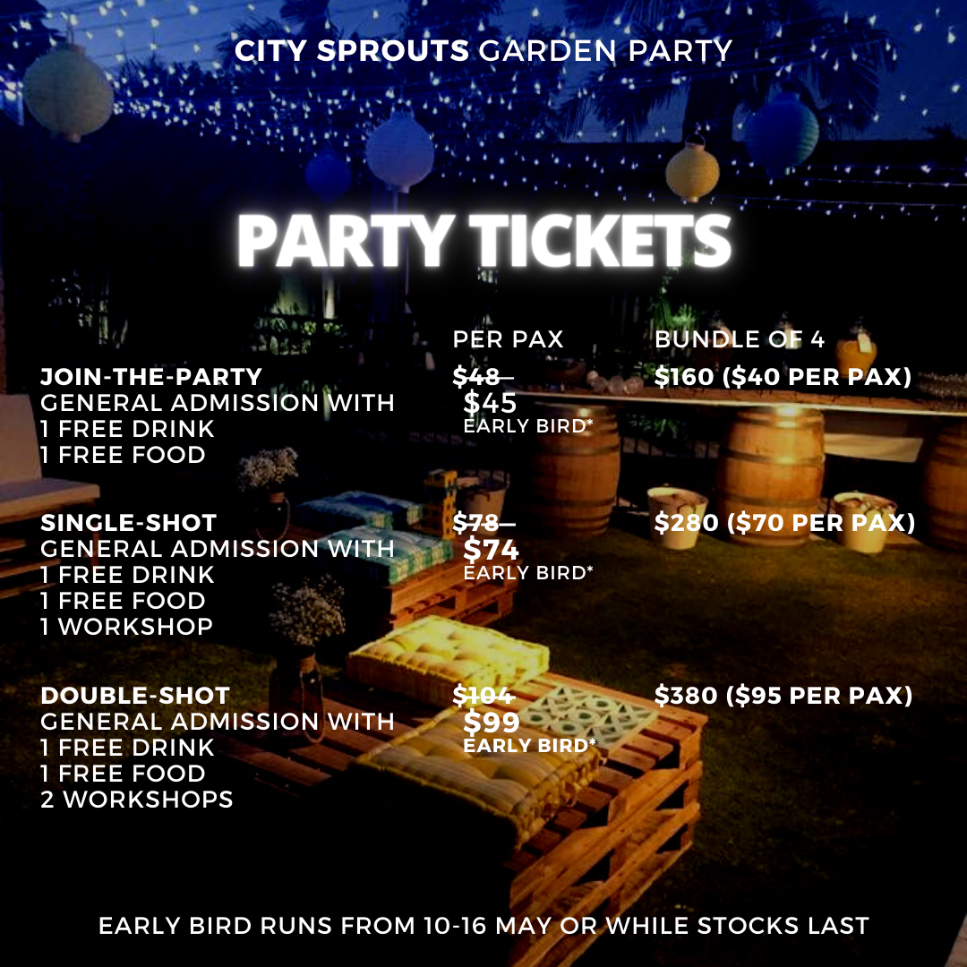Garden Party Ticket Price