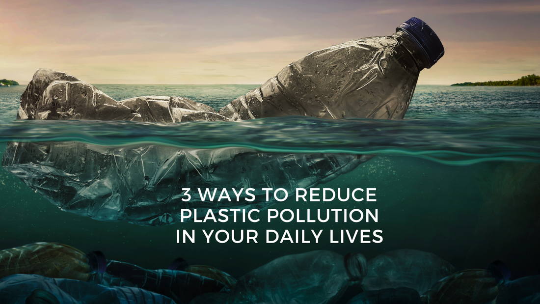 3 ways to reduce plastic pollution in your daily lives