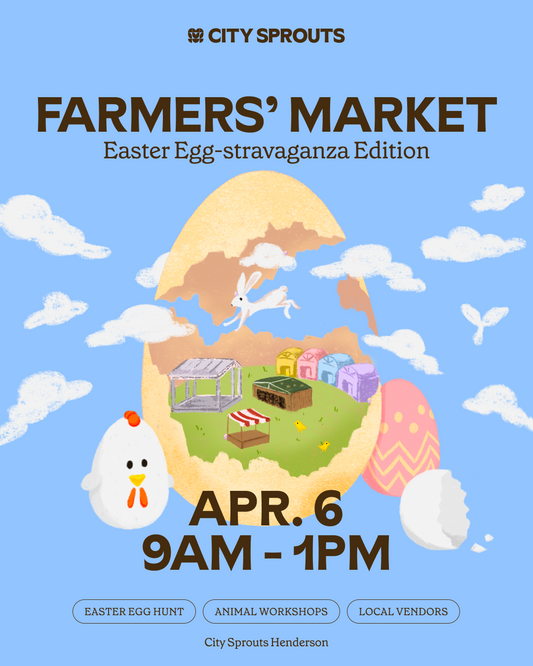 Farmers' Market: Easter Egg-stravaganza Edition