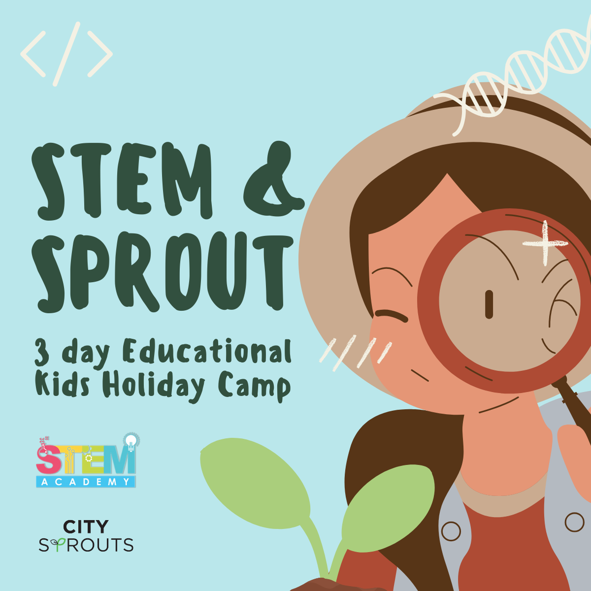 Stem and Sprout: 3-days Kids Camp