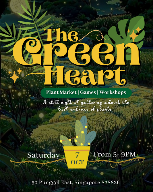 The Green Heart: Plant Night Market + Mental Wellness