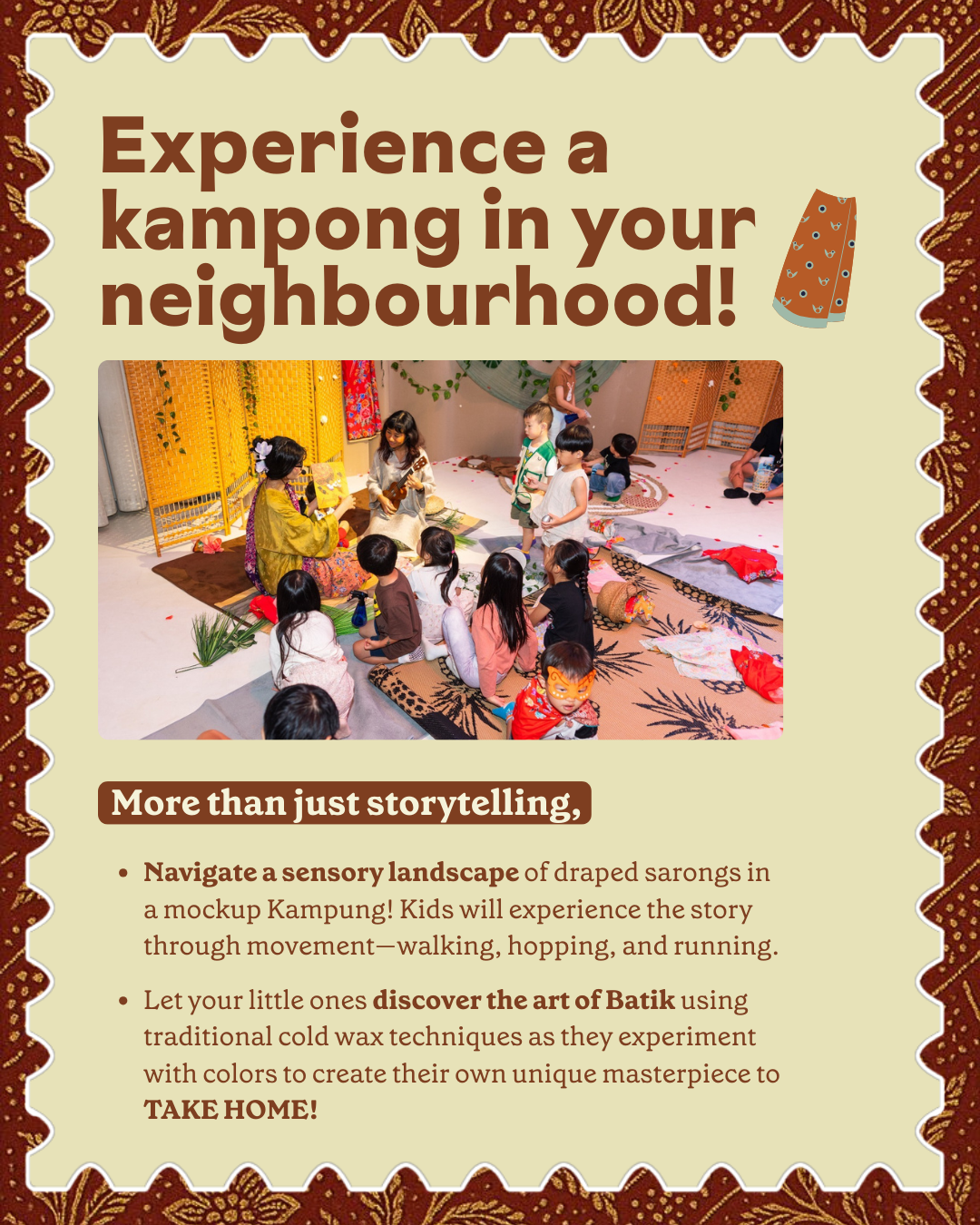 The Amazing Sarong: A Sensory Storytelling