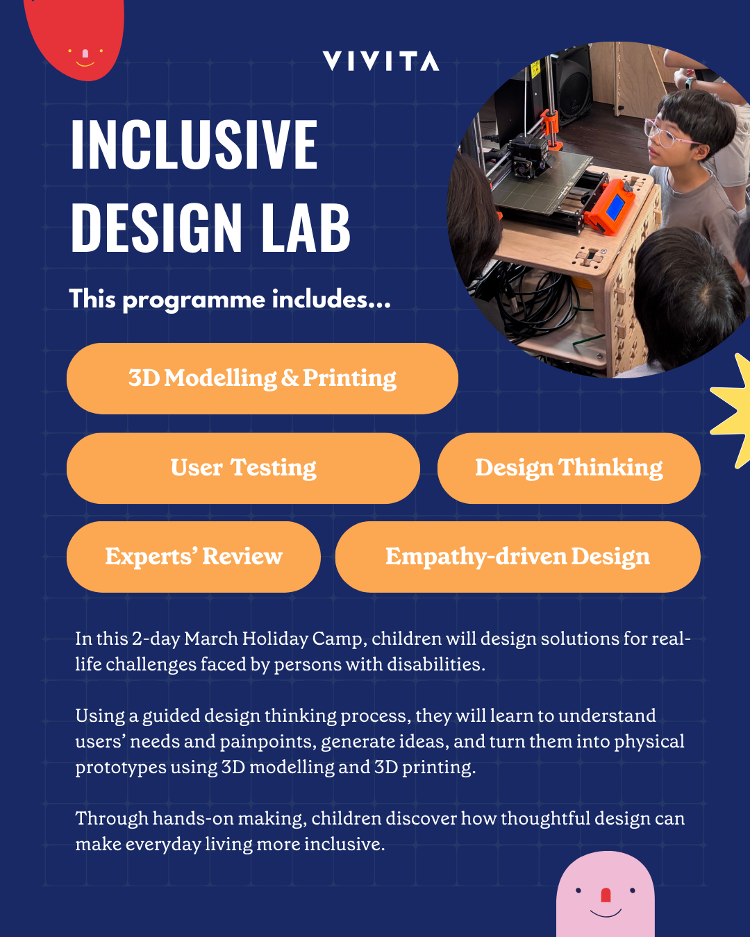 Kids Innovation Camp: Inclusive Design Lab