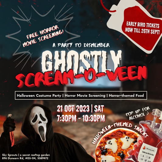 Ghostly Scream-O-Ween | Halloween Horror Costume Party