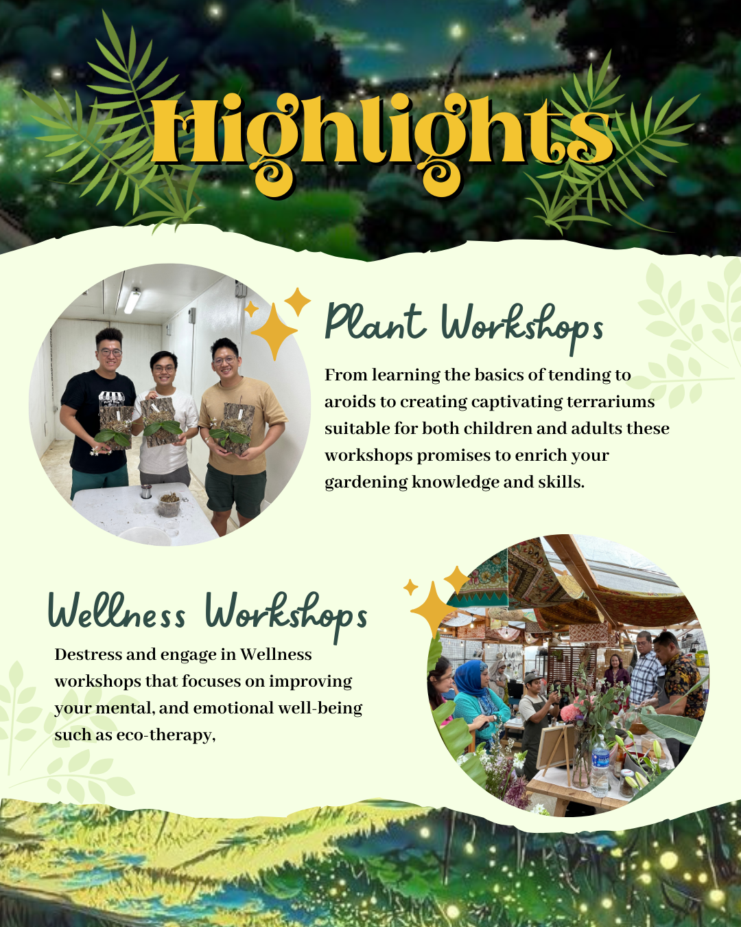 The Green Heart: Plant Night Market + Mental Wellness