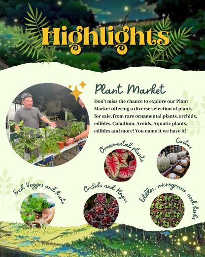 The Green Heart: Plant Night Market + Mental Wellness