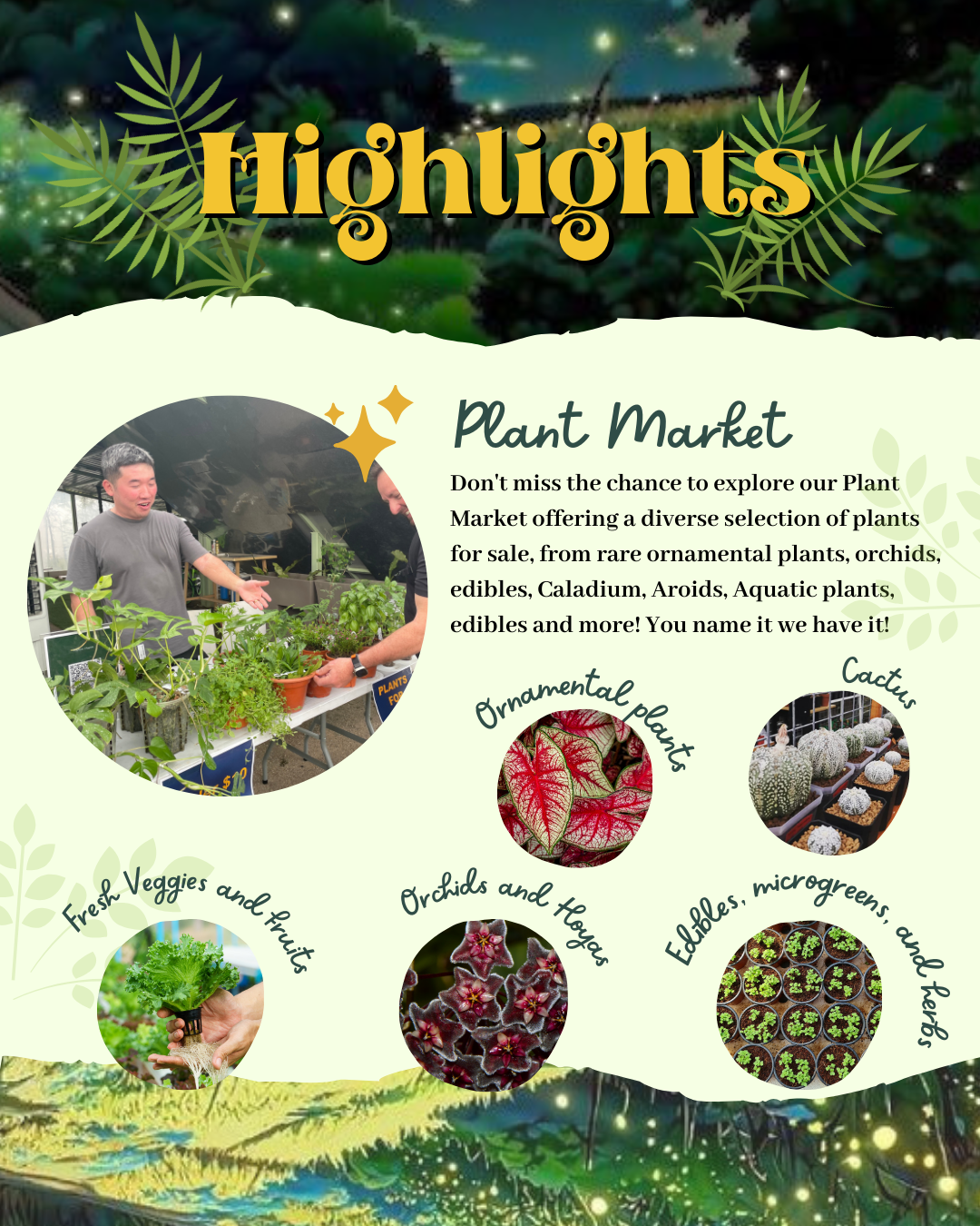 The Green Heart: Plant Night Market + Mental Wellness