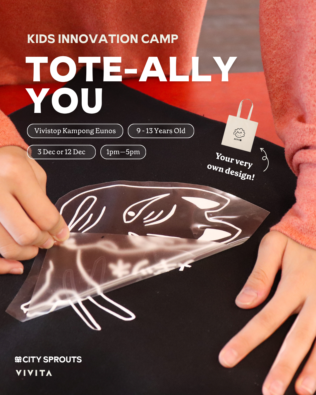 Kids Innovation Camp: Tote-Ally You