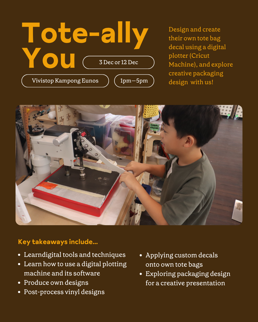 Kids Innovation Camp: Tote-Ally You