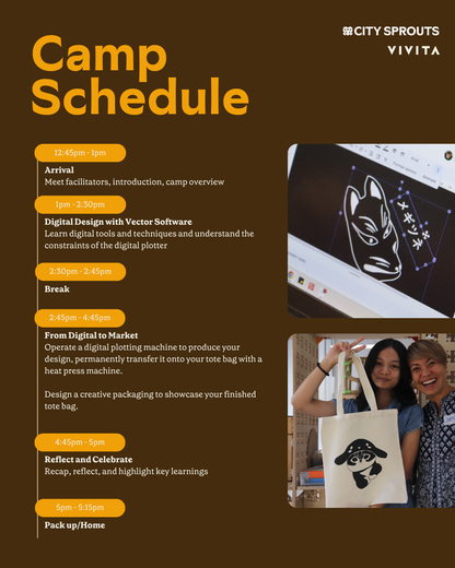 Kids Innovation Camp: Tote-Ally You