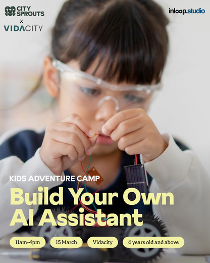 Kids Adventure Camp 2025 March: Build Your Own AI Assistant (Parent & Child Workshop)