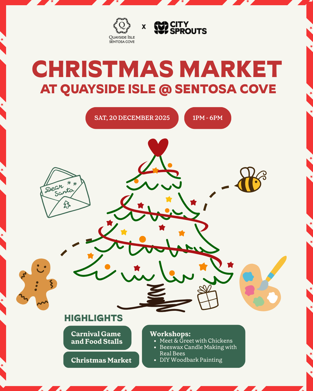 Christmas Market at Quayside Isle @ Sentosa Cove