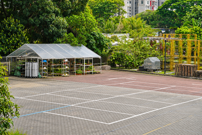 Weekday Venue Hire: Indoor Sustainability Centre + Outdoor Sustainability Centre + Private use of Carpark