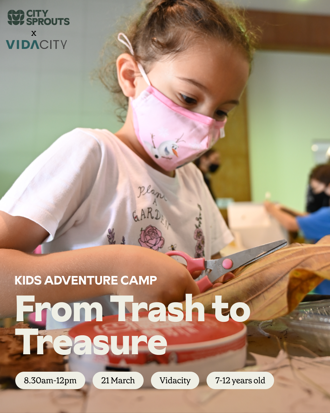 Kids Adventure Camp 2025 March: From Trash to Treasure