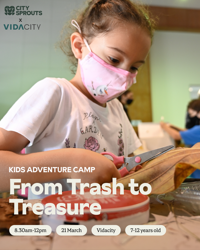 Kids Adventure Camp 2025 March From Trash to Treasure citysprouts