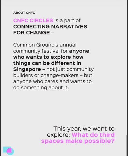 CNFC Circle: Third Spaces Need Money & Mission