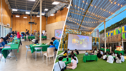 Weekday Venue Hire: Indoor Sustainability Centre + Outdoor Sustainability Centre