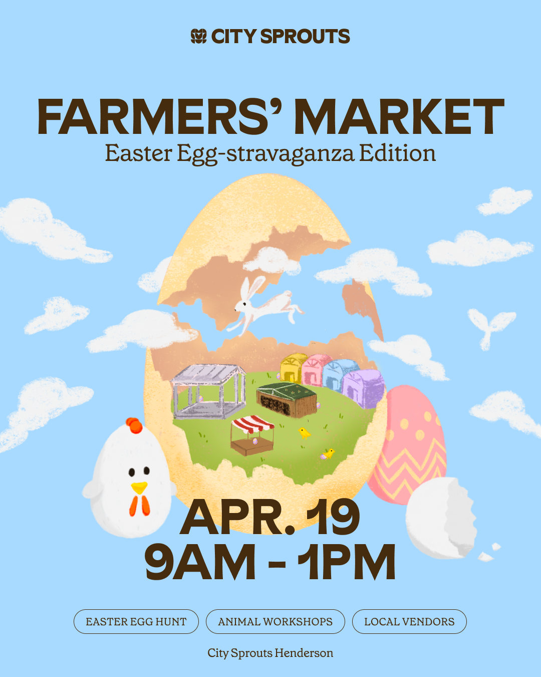 Farmers' Market: Easter Egg-stravaganza Edition 2025