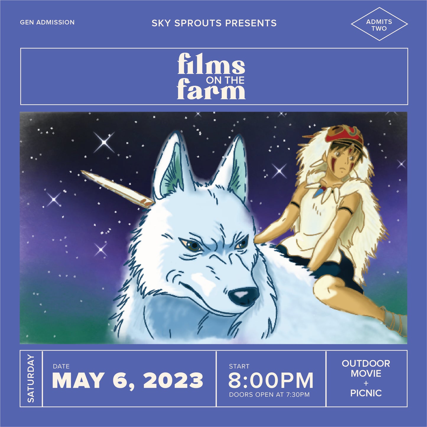 Films on the Farm | Outdoor movie screening & picnic in May!