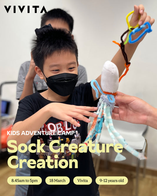 Kids Adventure Camp 2025: Sock Creature Creation