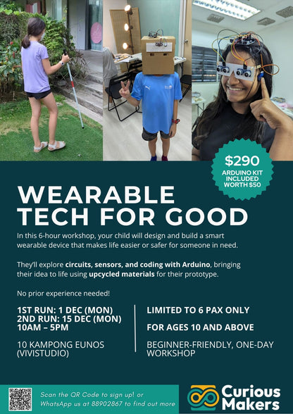 Kids Innovation Camp: Wearable Tech for Good