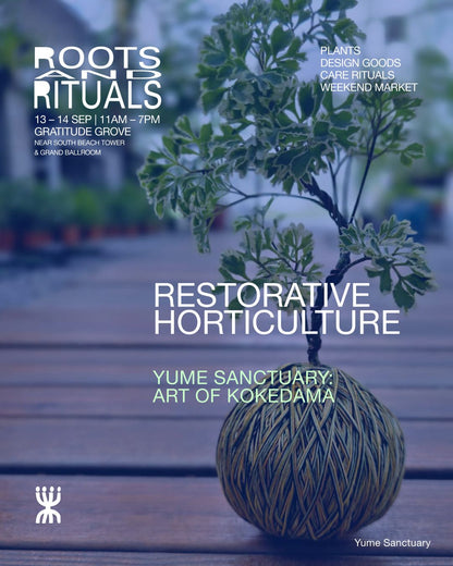 ROOTS & RITUALS — Plant and Design Market (Singapore Design Week 2025)