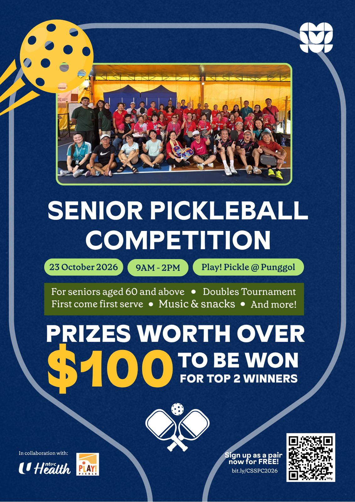 Senior Pickleball Competition 2026