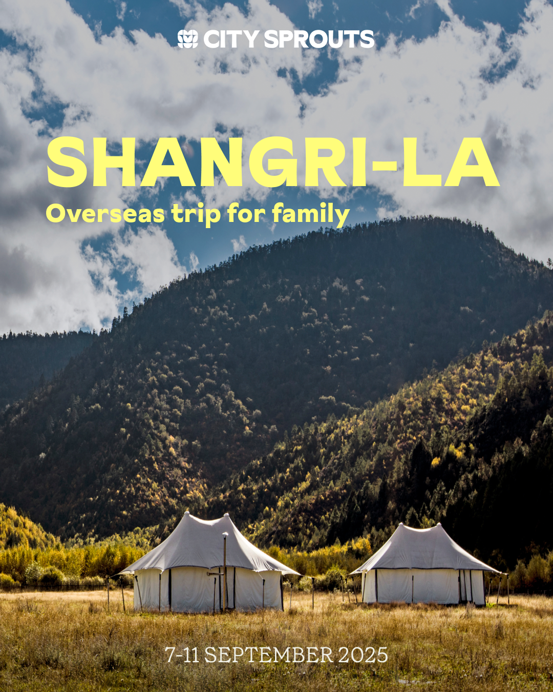 Shangri-la : Overseas trip for family