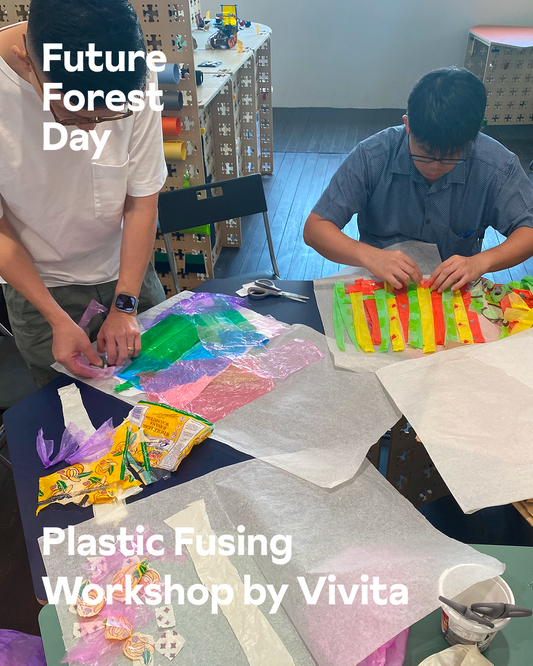 Future Forest Day: Plastic Fusing Workshop by Vivita