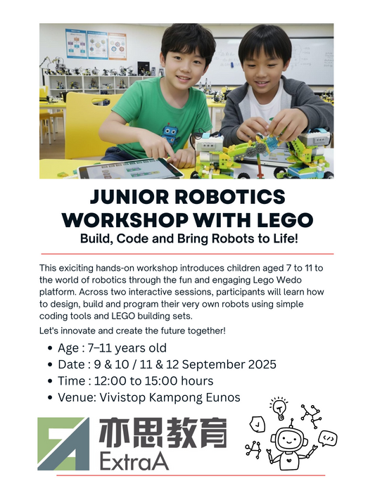Kids Innovation Camp: Junior Robotics Workshop with LEGO