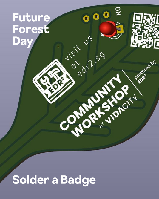 Future Forest Day: Solder A Badge