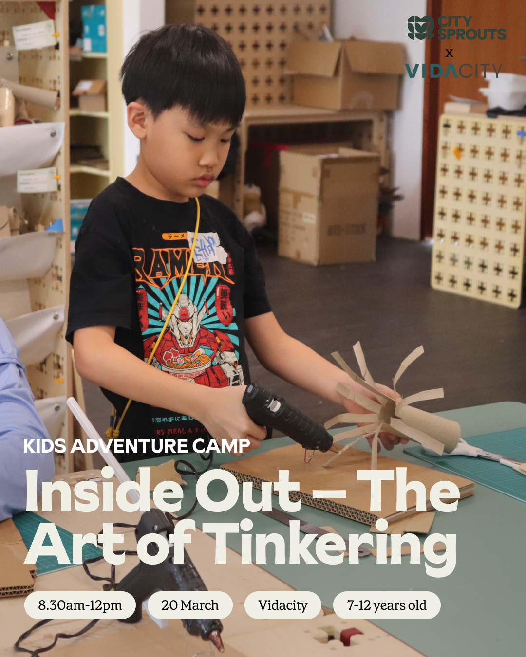 Kids Adventure Camp 2025: Inside Out – The Art of Tinkering