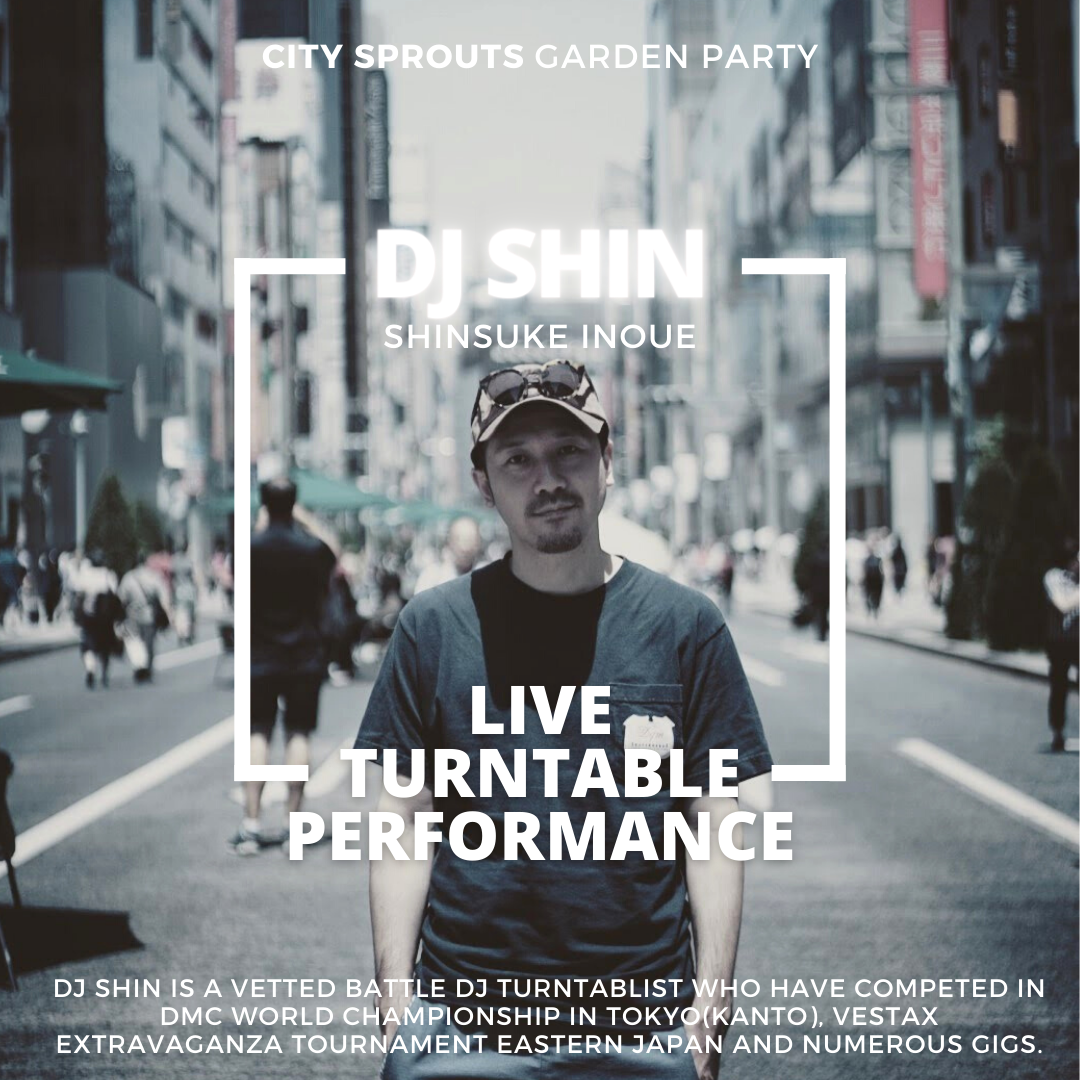 City Sprouts Garden Party - Live Turntable Performance
