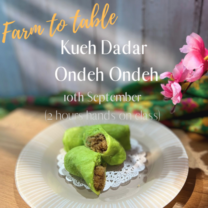 Farm-to-table September Hands-On Kueh Making