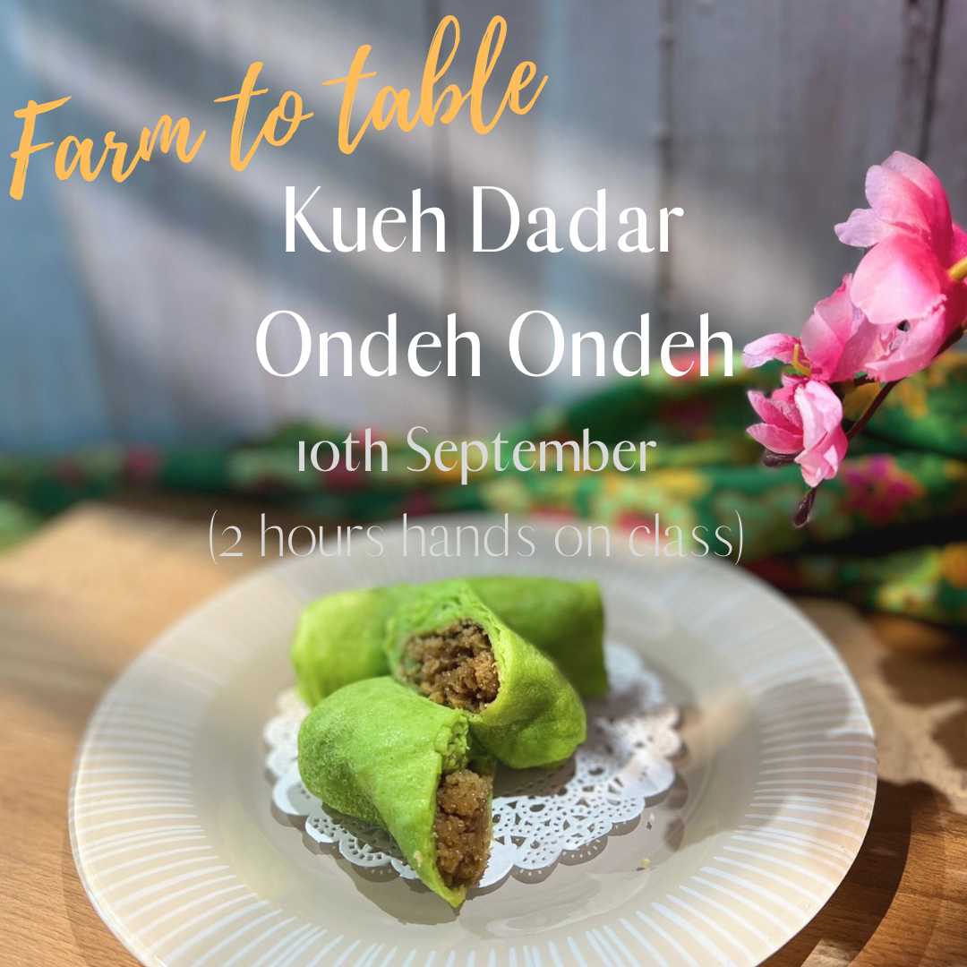 Farm-to-table September Hands-On Kueh Making